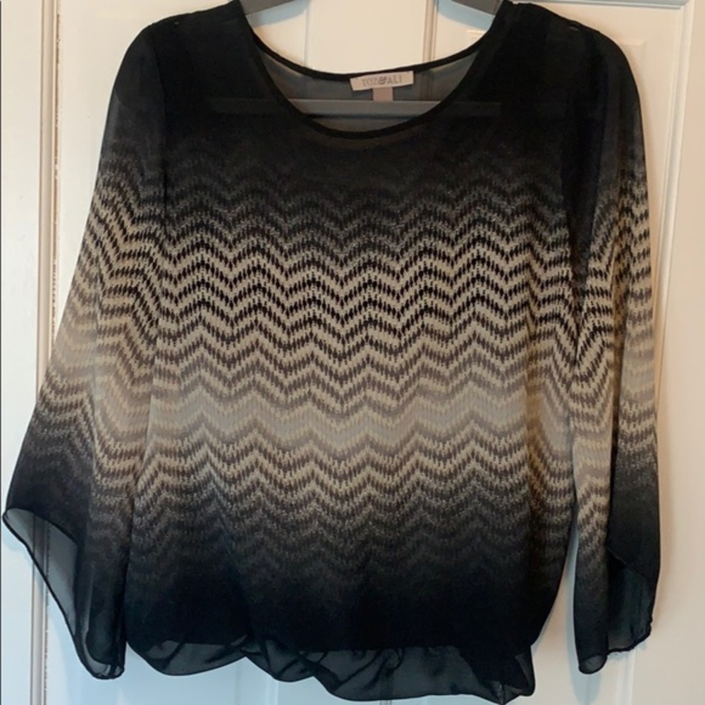Roz and Ali Patterned Blouse